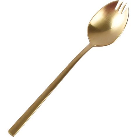 Set di 6 forchette da aperitivo da 11 cm in oro opaco - Fine Dining Living
