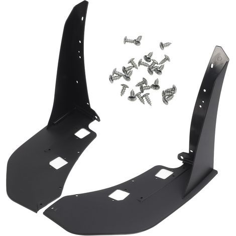 Paire de spoilers de coin de pare-chocs avant noir pour éviter les collisions, ailette de coin côté avant pour Mustang GT500 de 2014 à 2021 (1/5)