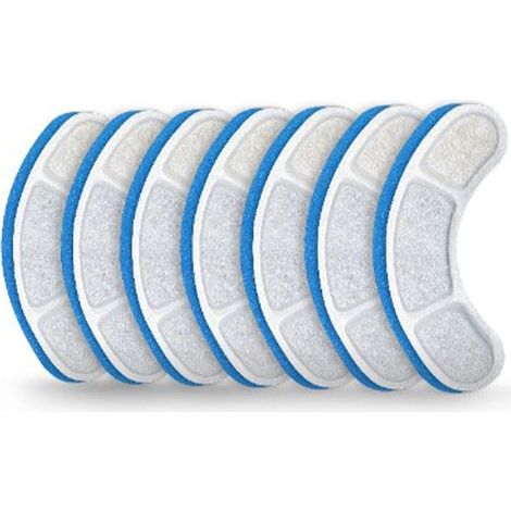 8 filtres pour fontaine à eau chat, cartouches bleues et blanches compatibles accessoires fontaine animaux domestiques (1/5)