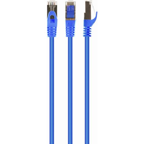 Cavo di Rete Rigido FTP Categoria 6 GEMBIRD PP6A-LSZHCU-B-5M Azzurro 5 m