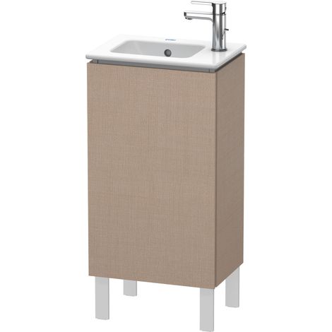 Mueble bajo lavabo Duravit L-Cube, vertical, 1 puerta, apertura a