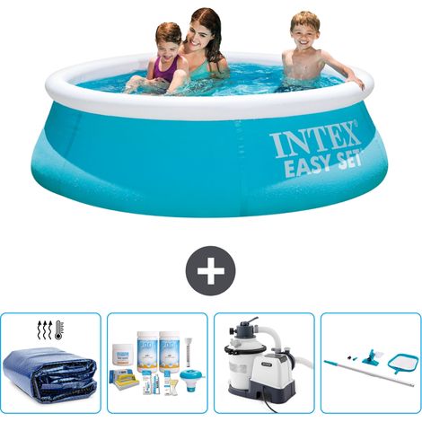 Intex Piscine Easy Set Ronde - 183x51 cm - 5-pièces SCB65 (1/5)