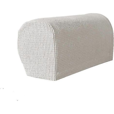 Lot de 2 protège-accoudoirs pour fauteuils et canapés, housses antidérapantes et extensibles pour accoudoirs de fauteuils et canapés [jkw] (1/2)