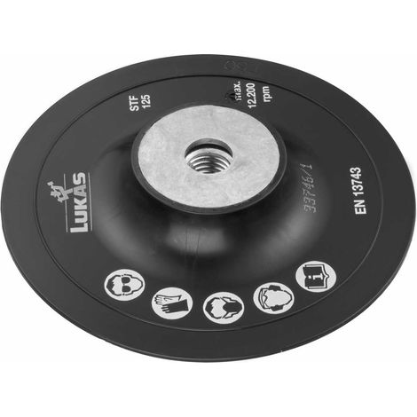 LUKAS Aufspann-Stützteller ø 115 mm/M14 (1/5)