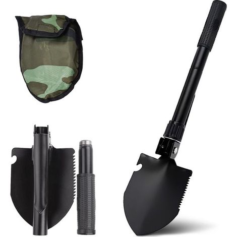 Nevya Pelle de survie Pelle pliante Hache et pelle Pelle militaire Pelle pliante (1/5)