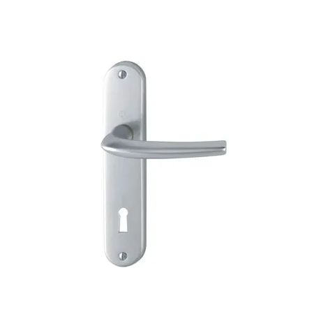 Maniglia per porta hoppe diego 1191-347 alluminio 185 x 41 mm