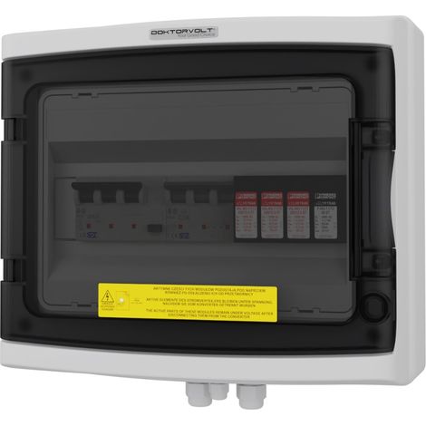 Solar Anschlusskasten AC 3F C16 300mA T1 T2 Phoenix Contact Doktorvolt 4531 (1/2)