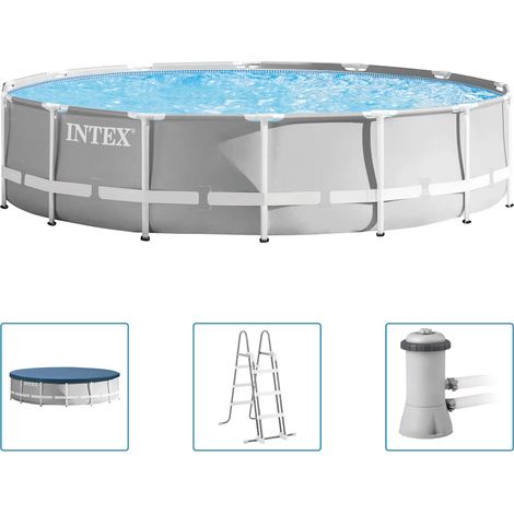 Prism Frame Premium Swimmingpool-Set 427x107 cm INTEX
