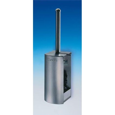 Brosse de toilette en acier inoxydable et support en acier inoxydable