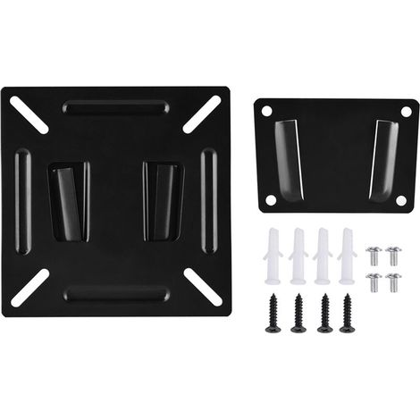 Support mural pour écran LCD LED TV PC de 12 à 24 pouces (1/5)