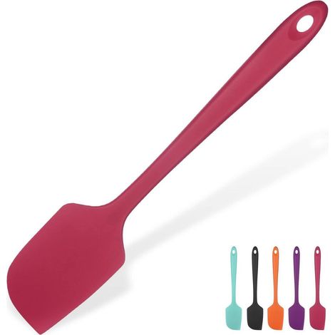 Großer Silikon Spatel 35,6cm, 315℃ hitzebeständig, Rot