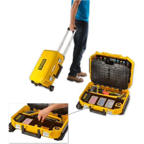Maletín de mantenimiento STANLEY - Con ruedas que contiene más de 100 piezas - FMST1-75530