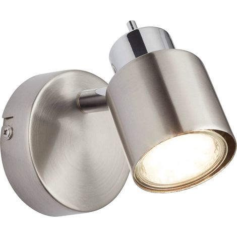 Brilliant 1er Spot Andres nickel-chrom 12 x 8 cm GU10, 10 W, nickel-chrom Spots (1/5)