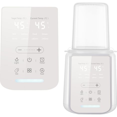 10-in-1-Heizgerät mit intelligentem Thermostat und Nachtlicht, Dampfsterilisation