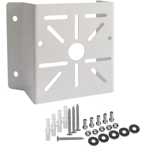 CSPARKV Universal Security Camera Corner Bracket, Strong Metal Corner Bracket for Corner Wall Mount, Suitable for CCTV Cameras, LED Wall/Stage Floodlights, Solar Panels