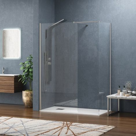 Doccia walk in angolare 70x80cm vetro 8mm  KW2000 kamalu