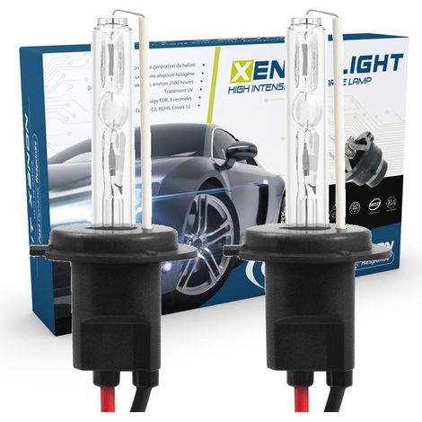 2 x ampoules H7 15 000K 35W plastique xénon hid de rechange - 15000K (1/5)
