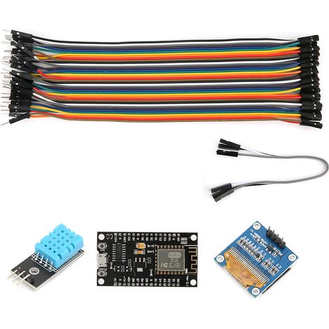 Kit de démarrage WiFi ESP8266 avec écran 0,96 pouce et modules capteurs pour carte de développement Android (1/5)