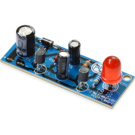 Kemo B186 Blinklicht Bausatz Ausführung (Bausatz/Baustein): Bausatz 6 V/DC, 9 V/DC, 12 V/DC
