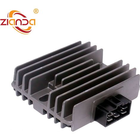 Voltage regulator rectifier for motorcycles, compatible with Yamaha FZ6, FZ6N and FZ6S models from 2004 to 2009.
