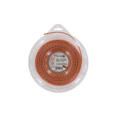 Coque Fil Nylon Copolymère Ozaki Tornado Alu - Longueur: 43m, ø: 3,00mm.