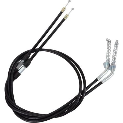 50,4" Câble de Frein avec Ajusteur Remplacement pour 50cc 70cc 90cc 110cc 125cc ATV 4 Roues Quad Pack de 2 (1/4)
