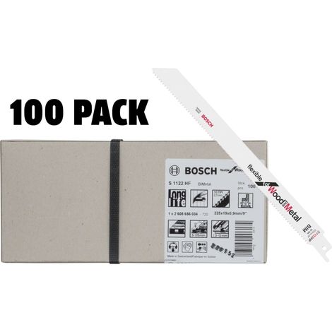 BOSCH S1122HF (100 pack) (pkt of 100) PRO pallet repair fast 225mm