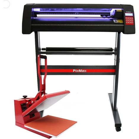 Vinyl Cutter LED, 38cm Clam Press & SignCut Software