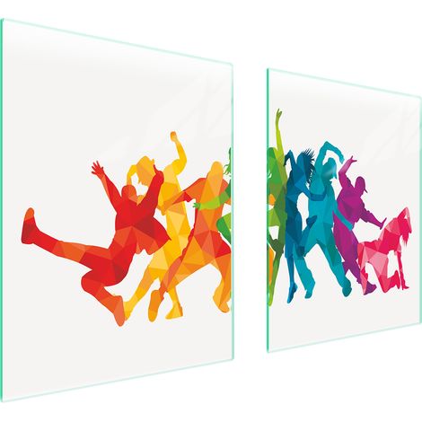 PLAQUE DE PROTECTION EN VERRE POUR POÊLE 85x52 BLANC (1/5)