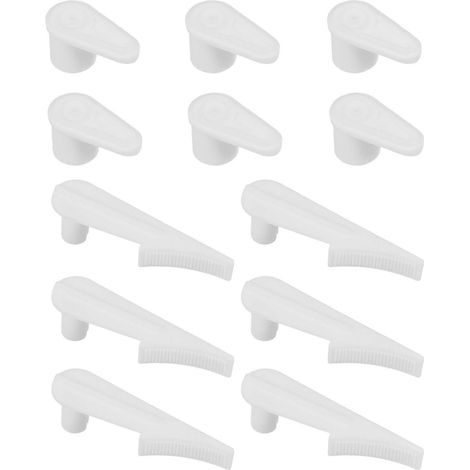 Lot de 12 clips de fixation pour plafonnier, accessoires de luminaires, clips pour abat-jour et autres pièces détachées. (1/5)