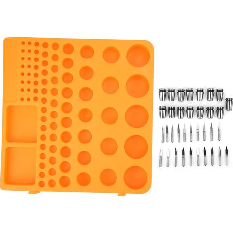 Mandrin ER11 avec Jeu de Fraises Pointues pour Machine de Gravure CNC - Boîte Incluse (1/5)