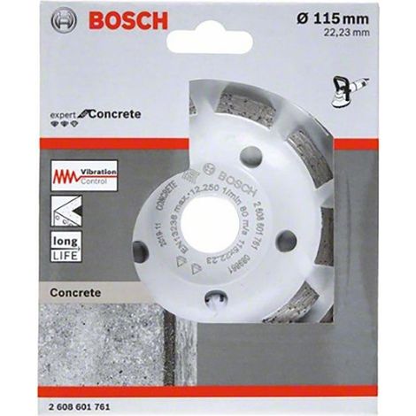 Bosch Expert per Calcestruzzo Disco da Taglio Diamantato 115 mm