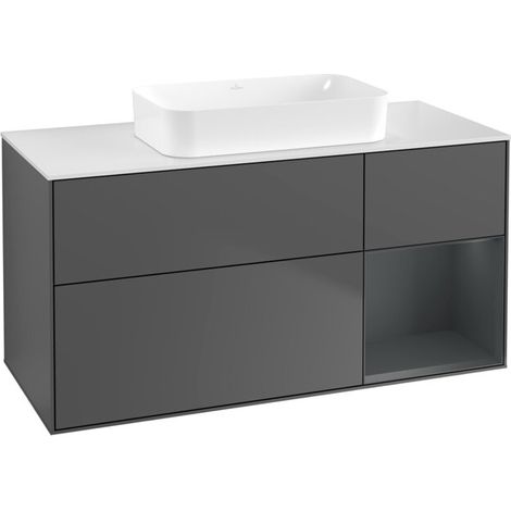 Villeroy & Boch G711HGGK Meuble sous-lavabo Finion G71 (1/2)