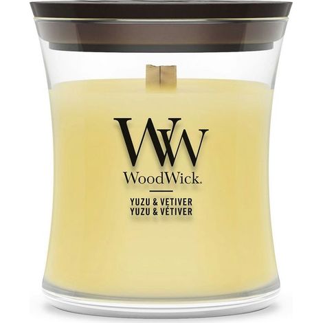 Candela Yuzu Vetiver 85g Giallo WoodWick