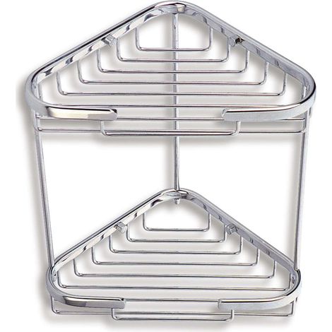 Novaservis Accesorios de alabmre - Estante de alambre de esquina, cromo 6071,0
