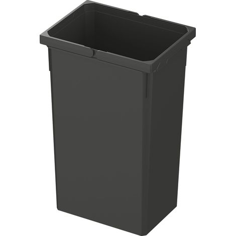 Vs Envi Free Abfalleimer 35l für Mülltrennsystem 250 x 550 x 340mm, Kunststoff lava