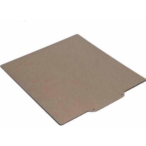 Plaque d'acier pour imprimante, feuille de poudre dorée, autocollant magnétique, accessoires d'impression 3D, 235 x 235 mm (1/5)