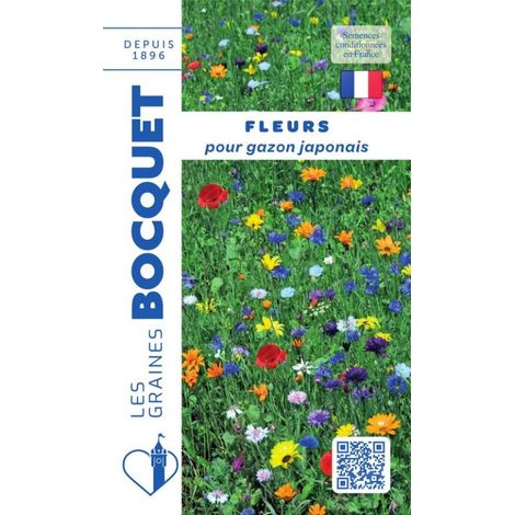 Fleurs pour gazon japonais - 4g