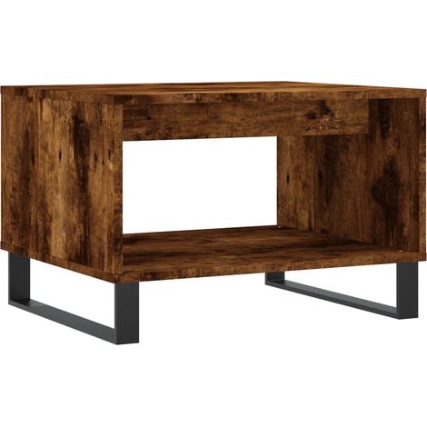 Maison Exclusive - Couchtisch Räuchereiche 60x50x40 cm Holzwerkst
