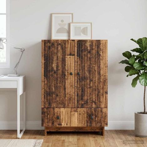 Aparador Madera vieja 66 x 34,5 x 95 cm Madera de ingeniería (1/4)