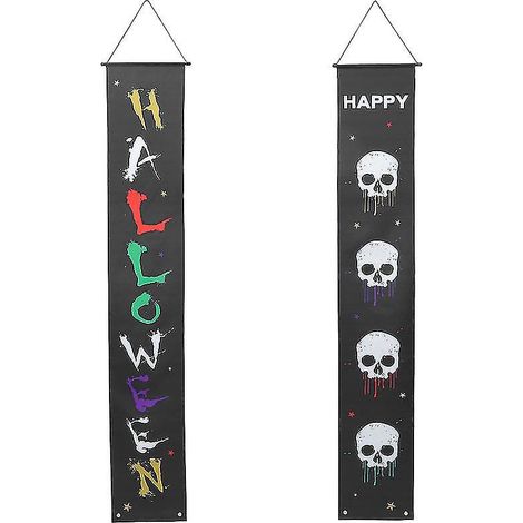 1 paire de rideaux suspendus pour décorations d'Halloween (1/3)