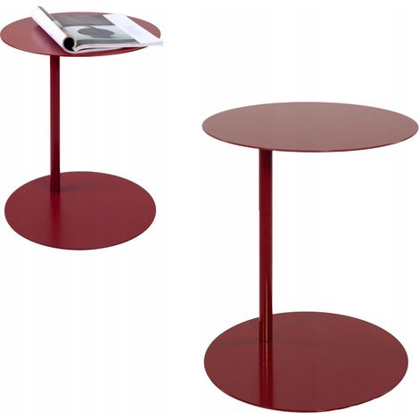 Laptop-Beistelltisch, Metall, Rot, El Valle M Fi 40x65 (1/5)