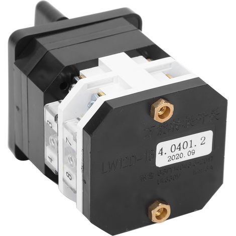 Interrupteur inverseur universel 16 A / Interrupteur de protection contre les surcharges 220 V-380 V LW12D-16/4.0401.2 (1/5)