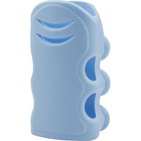 Soporte de silicona antideslizante para cabezal de ducha, sin necesidad de taladrar, para uso doméstico - Azul (1/5)