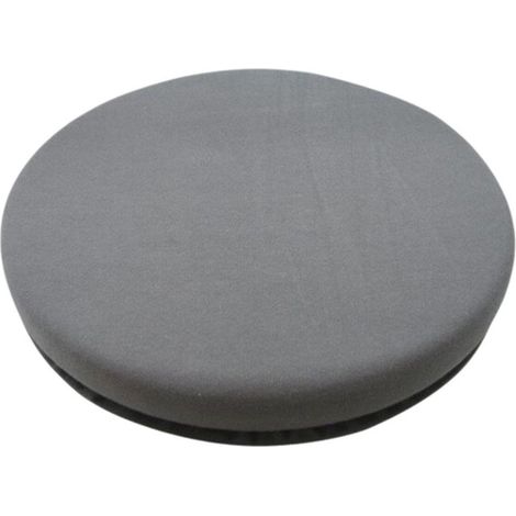 Sundo Coussins ergonomiques noir 40x40x6 cm confort