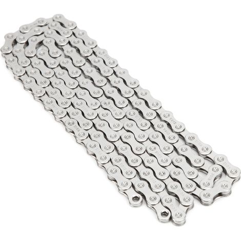 VG Sports Mountainbike-Kette, 12-fach, 126 Glieder, 1/2 Zoll x 11/128, silber (1/5)