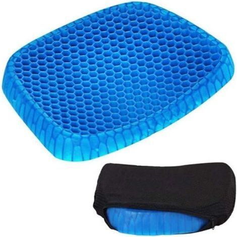 Gel-Sitzkissen, rutschfest, atmungsaktiv, druckentlastend (1/4)