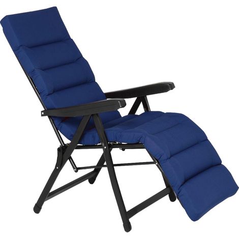 Sdraio Bomber con Poggiapiedi 6 Posizioni FERLIVING - colori assortiti