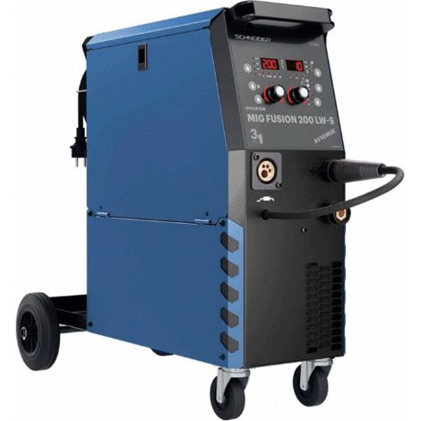 Schneider – Poste à souder inverter MIG-MAG 200A – Réglage 30-200A – Électrodes 1,6-4,0mm – Pour applications MIG-MAG et TIG LIFT (1/2)