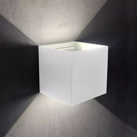 Applique Cubo LED 12W IP65 per Esterni - BIANCO 4000k